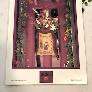 Shepherd&#39;s Bush &quot;Christmas Kringle&quot; Counted Cross Stitch Pattern