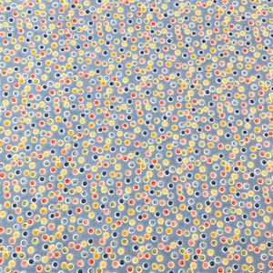 Fairyland Dots #673 Makower UK 100% Cotton Childrens Fabric 34-inches Multi Dots Quilting/Home Decor/Apparel/Crafting