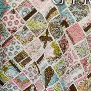 Uptown Girl Quilt Pattern: Charm Pack Friendly Project (38.5&quot; x 38.5&quot;)