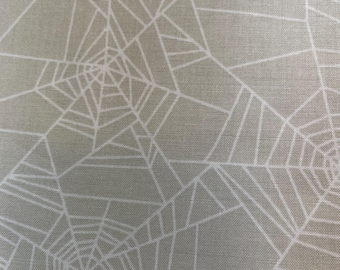 Little Miss Light Khaki Cobweb Yardage by Meag’s n Me