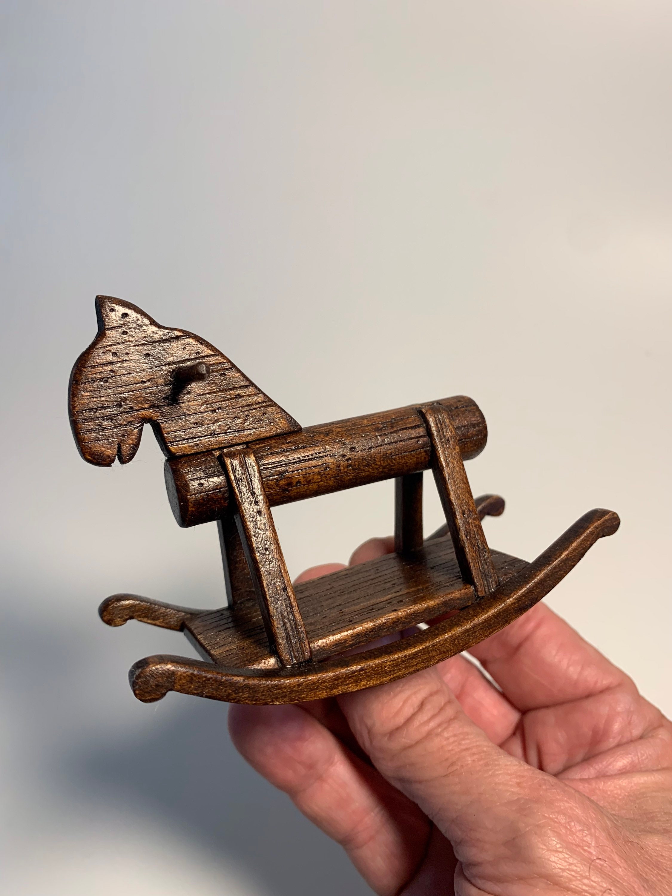 Primitive Rocking Horse - Etsy