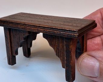 Short gothic bench