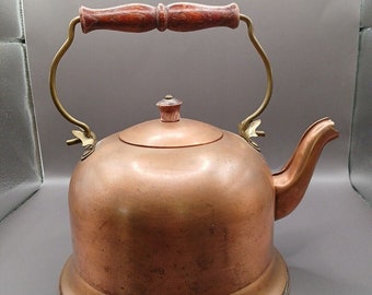 Bouilloire à thé en cuivre, Corée, 15 cm, New Amsterdam