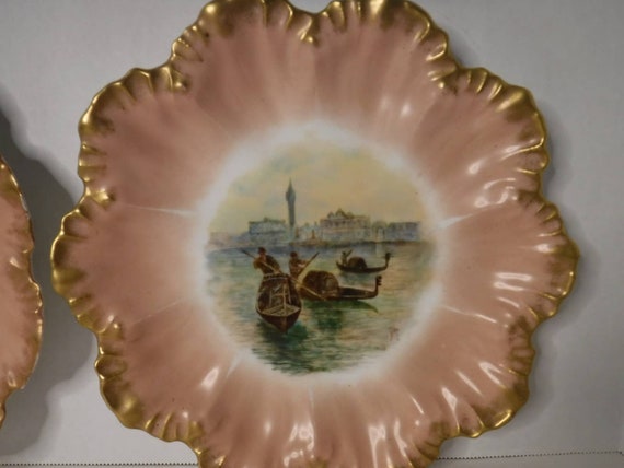 Limoges Antique Hand Painted 1900s M. Patefield #… - image 3