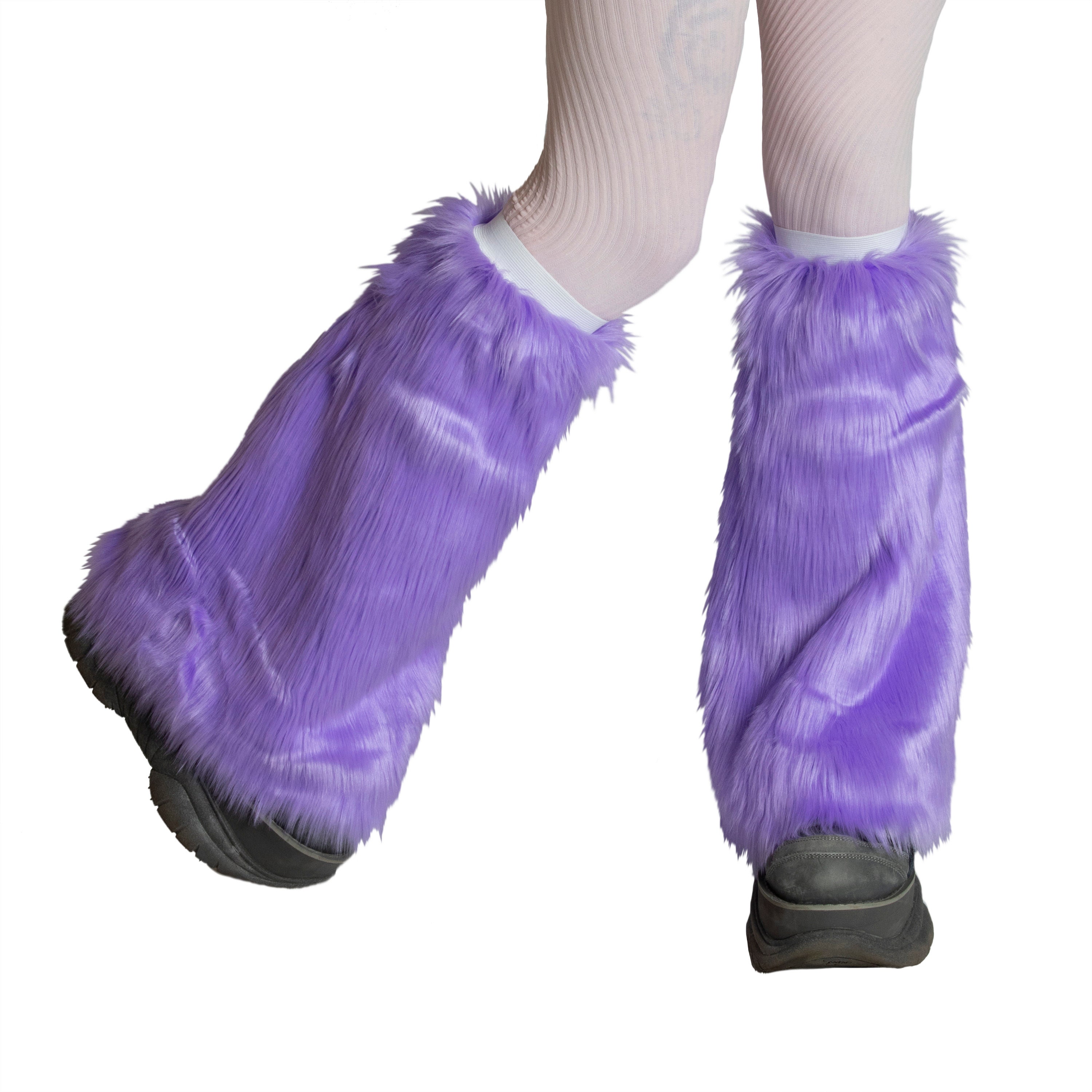 PrittenPaws Classic Leg Warmers vegan faux fur cute kawaii Etsy
