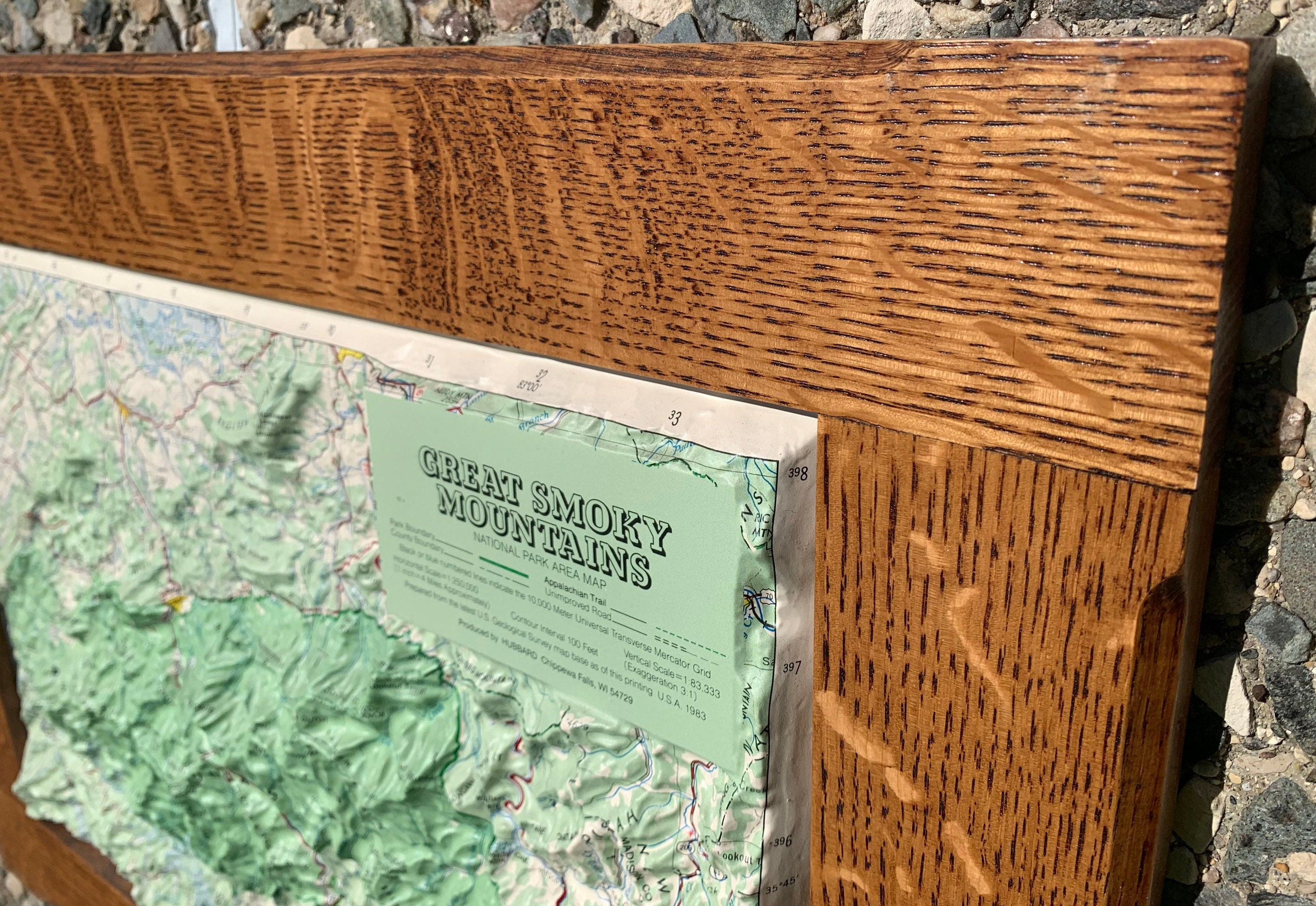 Large Craftsman/mission Style Frame Arts and Crafts Quarter - Etsy