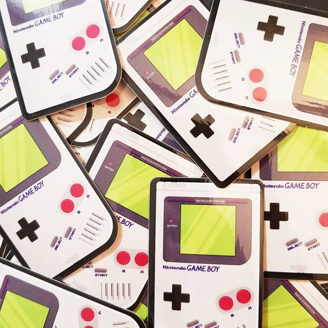 Game Boy Classic vinyl sticker nintendo gameboy sticker | Etsy