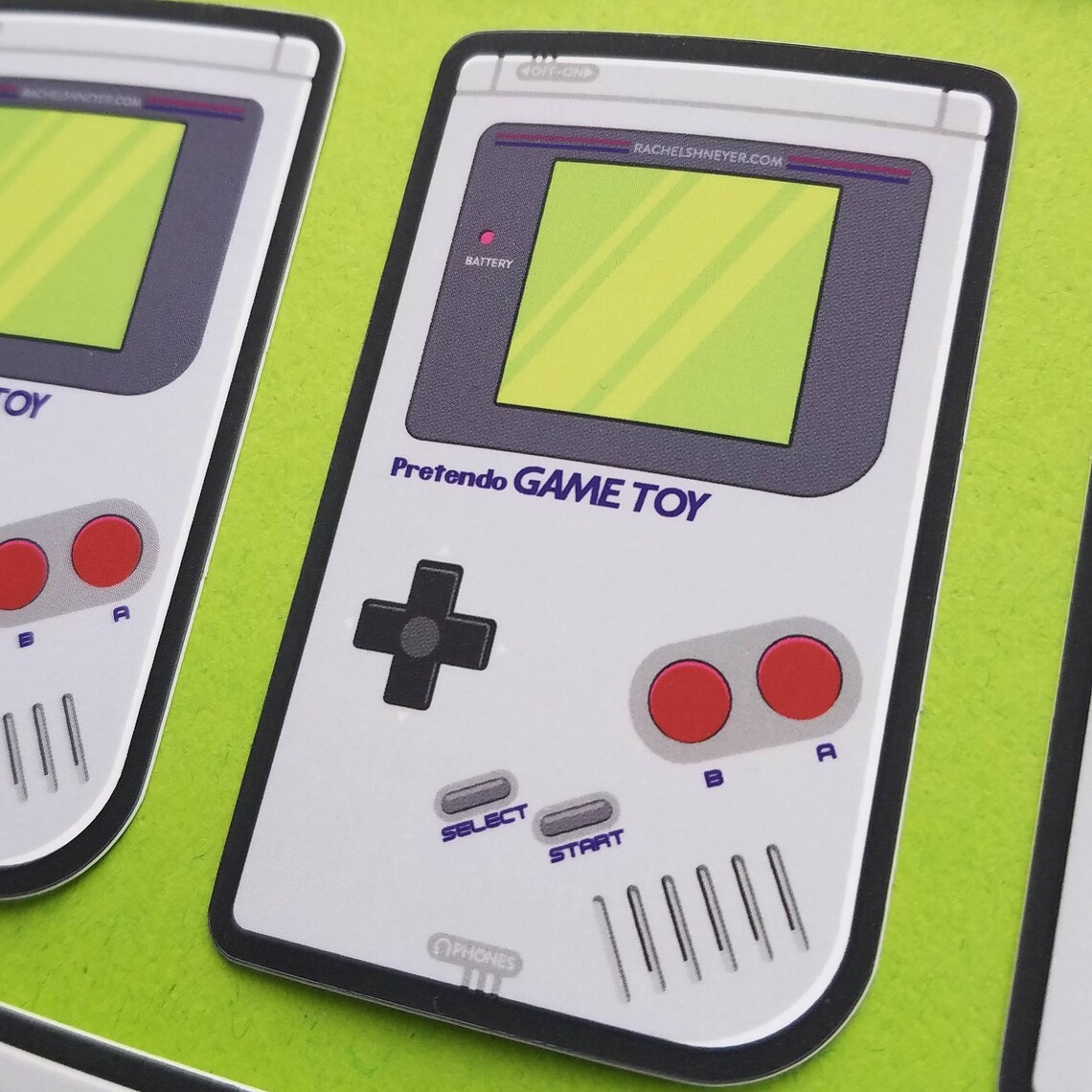 SALE Game Boy Classic Vinyl Sticker Nintendo Gameboy Sticker Etsy