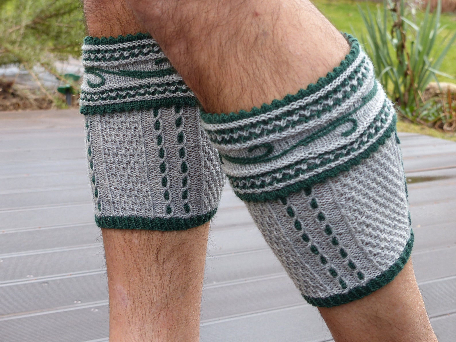 Traditional Bavarian calf socks Loferl Etsy
