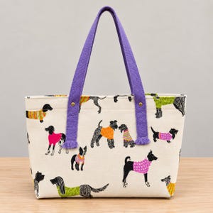Anchor Tote Sewing Pattern PDF | Tote Bag Pattern | Intermediate to Advanced | Magnetic Closure | Zipper Pocket | Video Tutorial