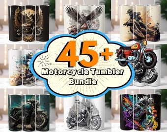 45 + Motorrad Tumbler Wrap Bundle, 20 oz Tumbler Wrap Sublimation, Motorrad Tumbler png, Motorrad Tumbler, Harley Tumbler, Rider Motor