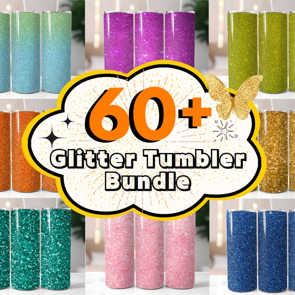 60+ Glitter Tumbler Wrap Bundle, Glitter Tumbler Wrap PNG, 20oz Skin, Tumbler Sublimation Design, Glitter Sublimation, Shinny Glitter Design