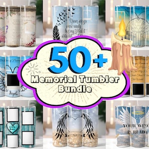 50+ Memorial Tumbler Wrap Bundle, Add Your Own Photo Tumbler, Memorial Sublimation, Memorial Photo Tumbler, Memorial 20 oz Tumbler Wrap.