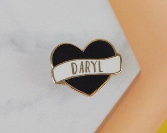 Daryl Enamel Pin Badge