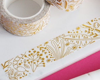 Jungle Gold Foil Washi Tape