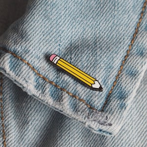 Pencil Enamel Pin