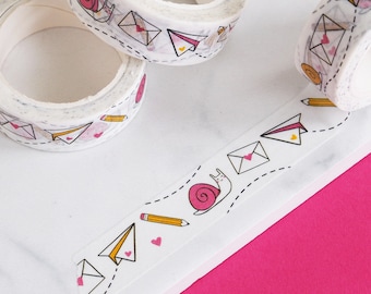 Snail Mail Envelope Letter Washi Tape
