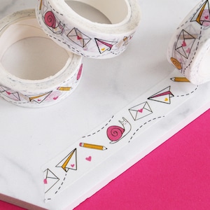 Cinta washi de correo postal