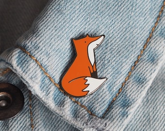 Little Fox Enamel Pin