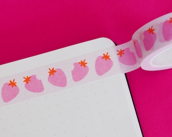 Yummy Strawberries Washi Tape