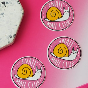 ON SALE: Snail Mail Club Sticker image 1