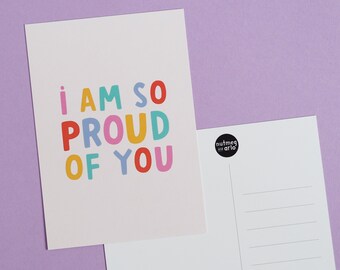 So Proud of You Postcard