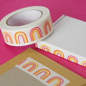 ON SALE: Rainbow Recyclable Parcel Tape