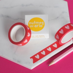 Blush Hearts-washitape