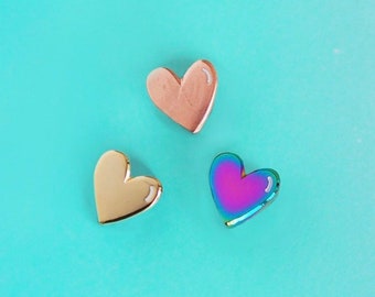 Tiny Heart Enamel Pin