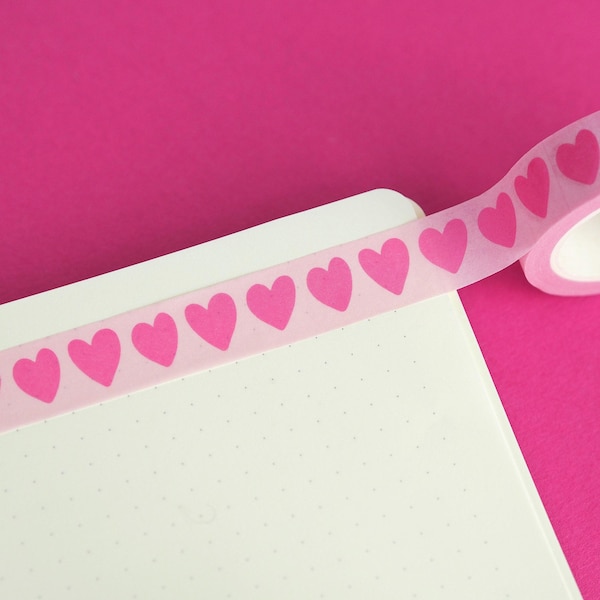 Love Heart Washi Tape