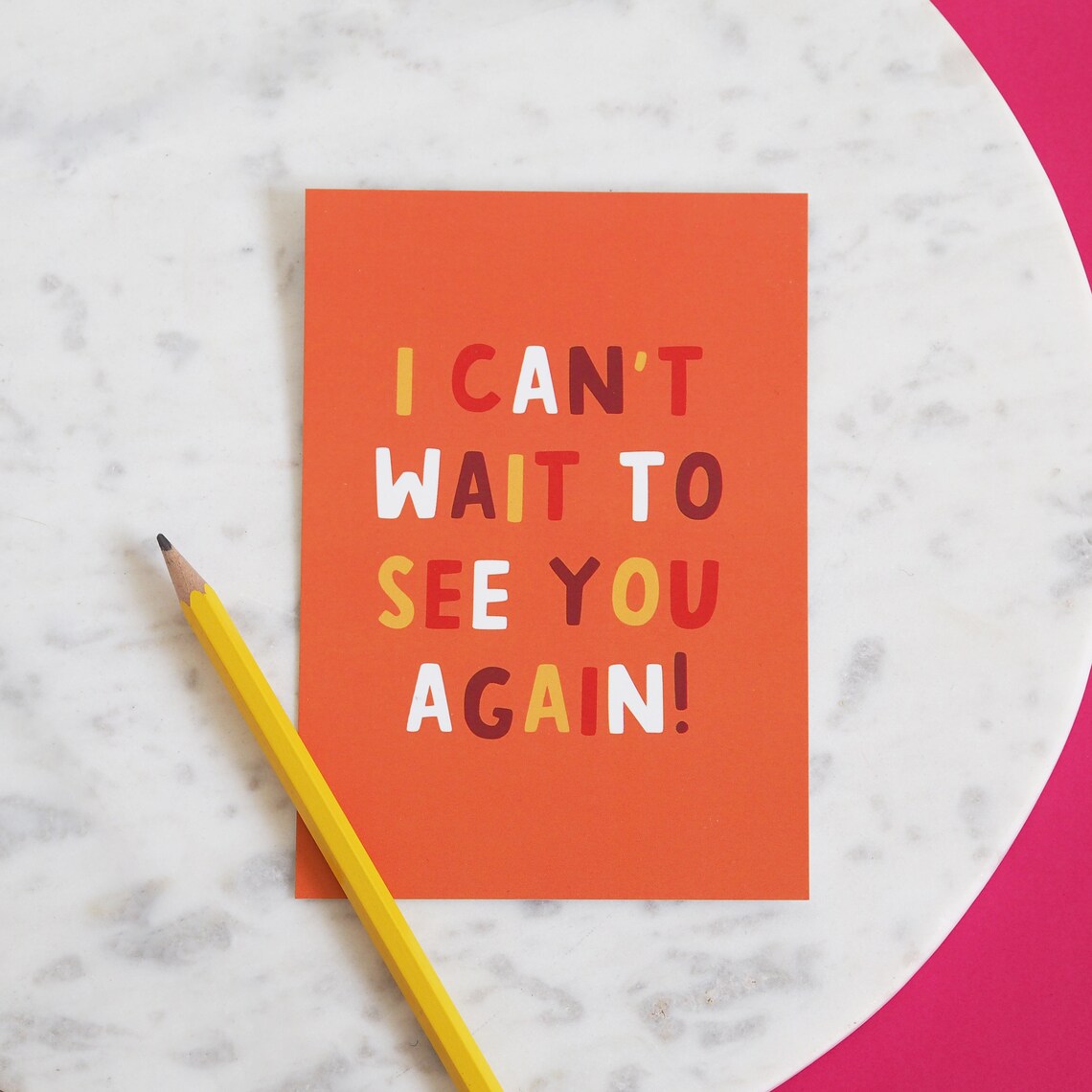 Can't Wait to See You Postcard - Etsy UK