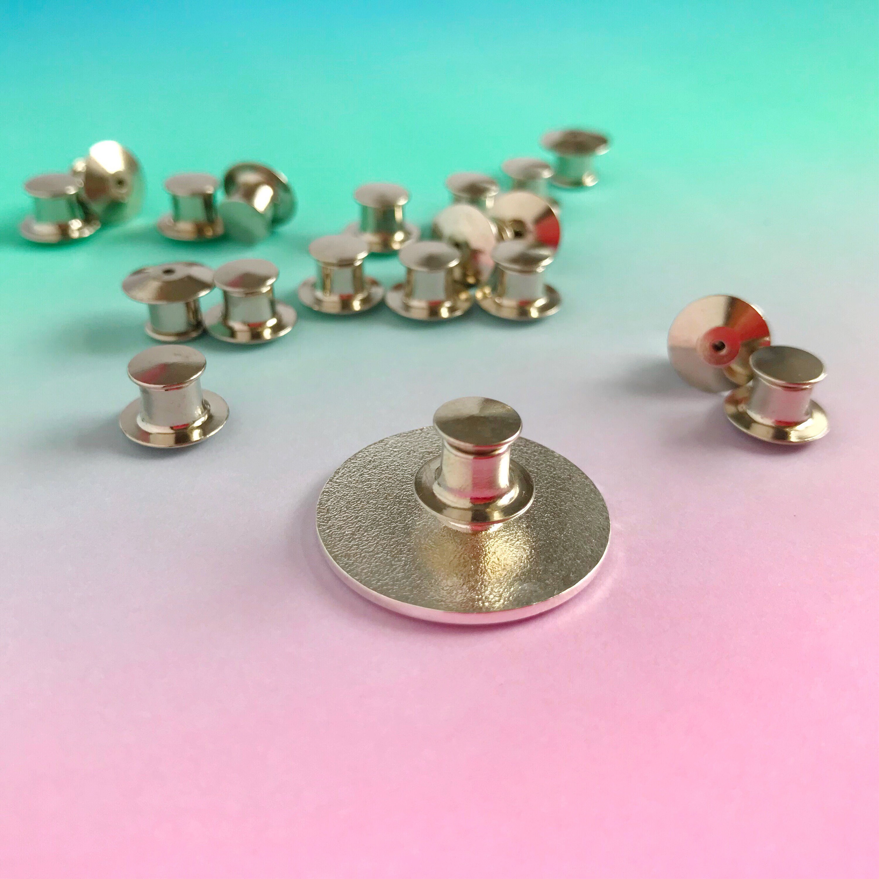 Locking Lapel Pin Backs Enamel Pin Secure Clasp Clutch Etsy