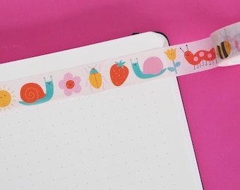 Summer Insects Washi Tape