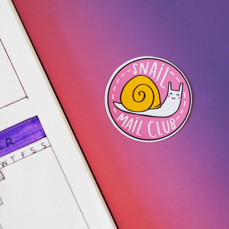 ON SALE: Snail Mail Club Sticker image 3