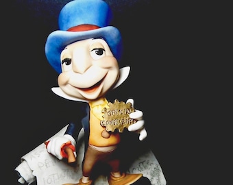 Rare GIUSEPPE ARMANI Signed Jiminy Cricket 9