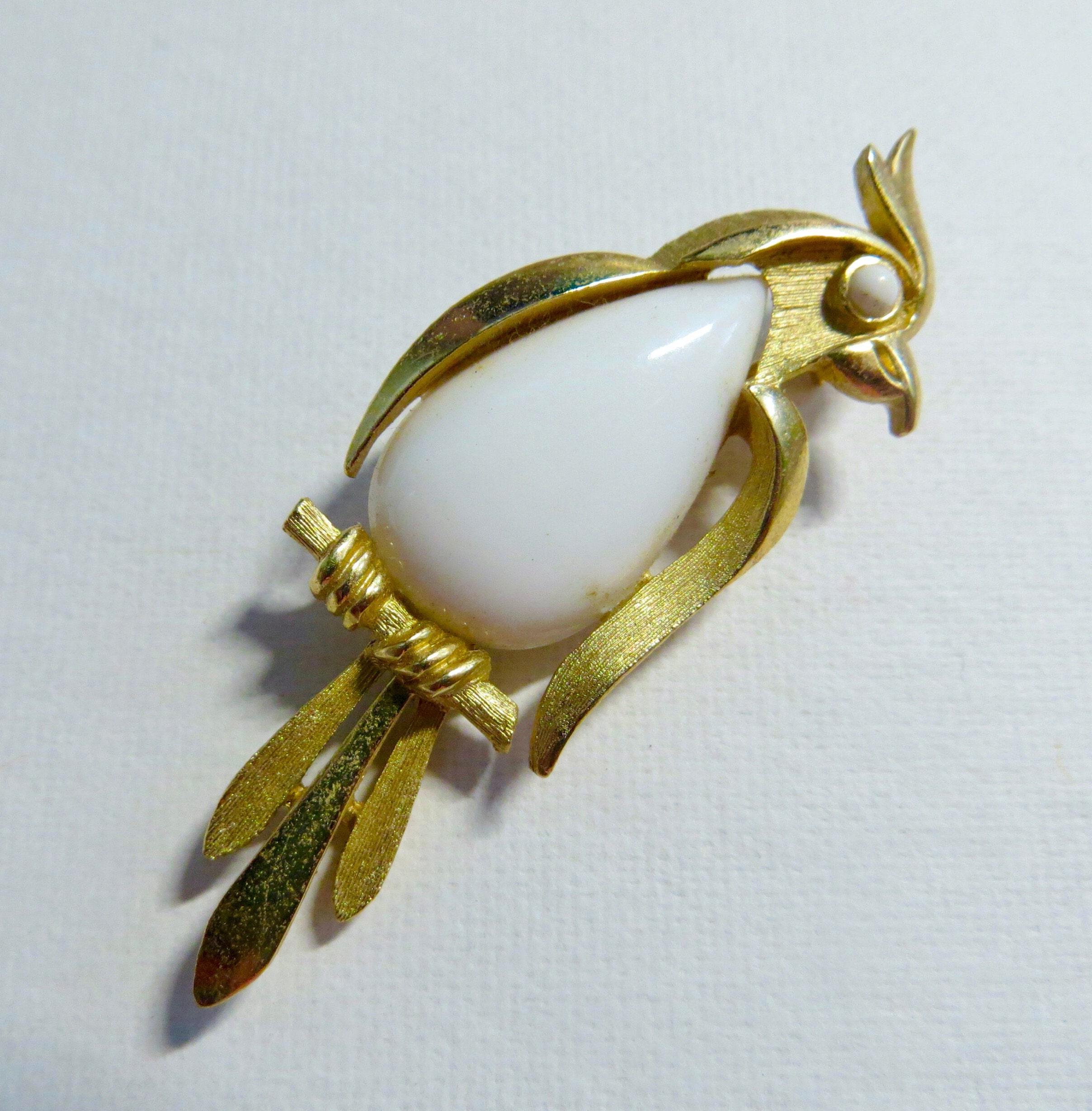 【期間限定送料無料】 Trifari 日本 Etsy - brooch bird アクセサリー