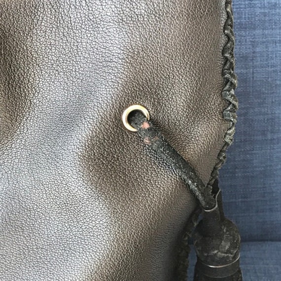 Vintage Kate Spade Black Leather Pratt Street Brandice Top Handle Women's Designer Tote Bag Purse Handbag