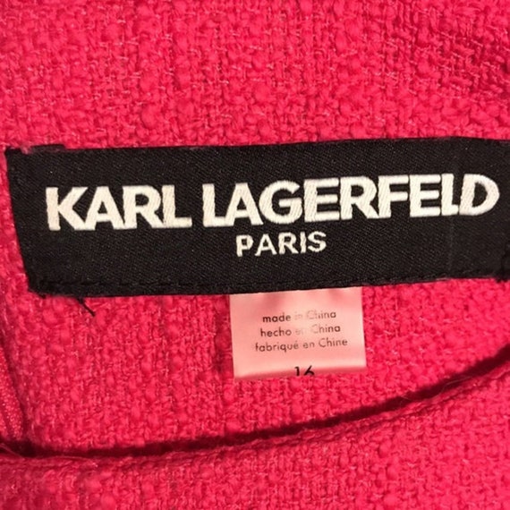 Vintage KARL LAGERFELD Paris Designer Classic Viv… - image 7