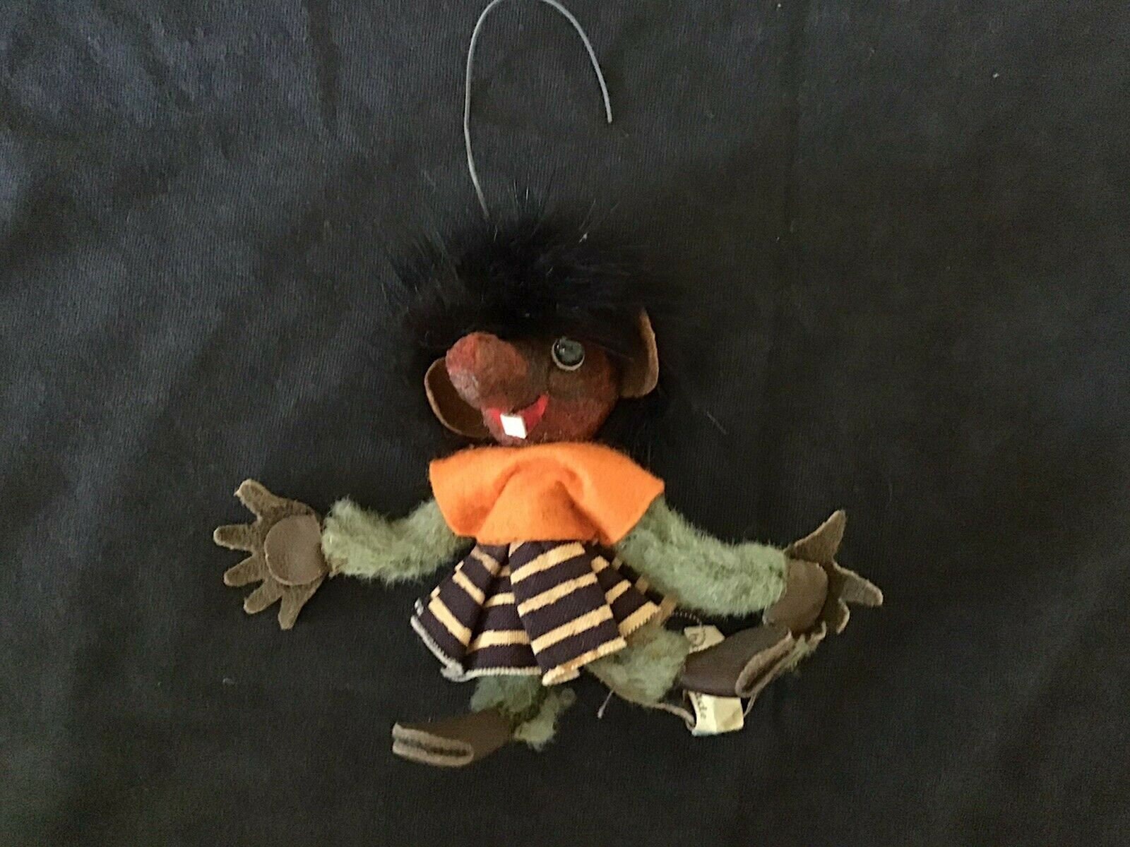 Rare ATELIER FAUNI Fantasia Finland Handmade Troll Nipi