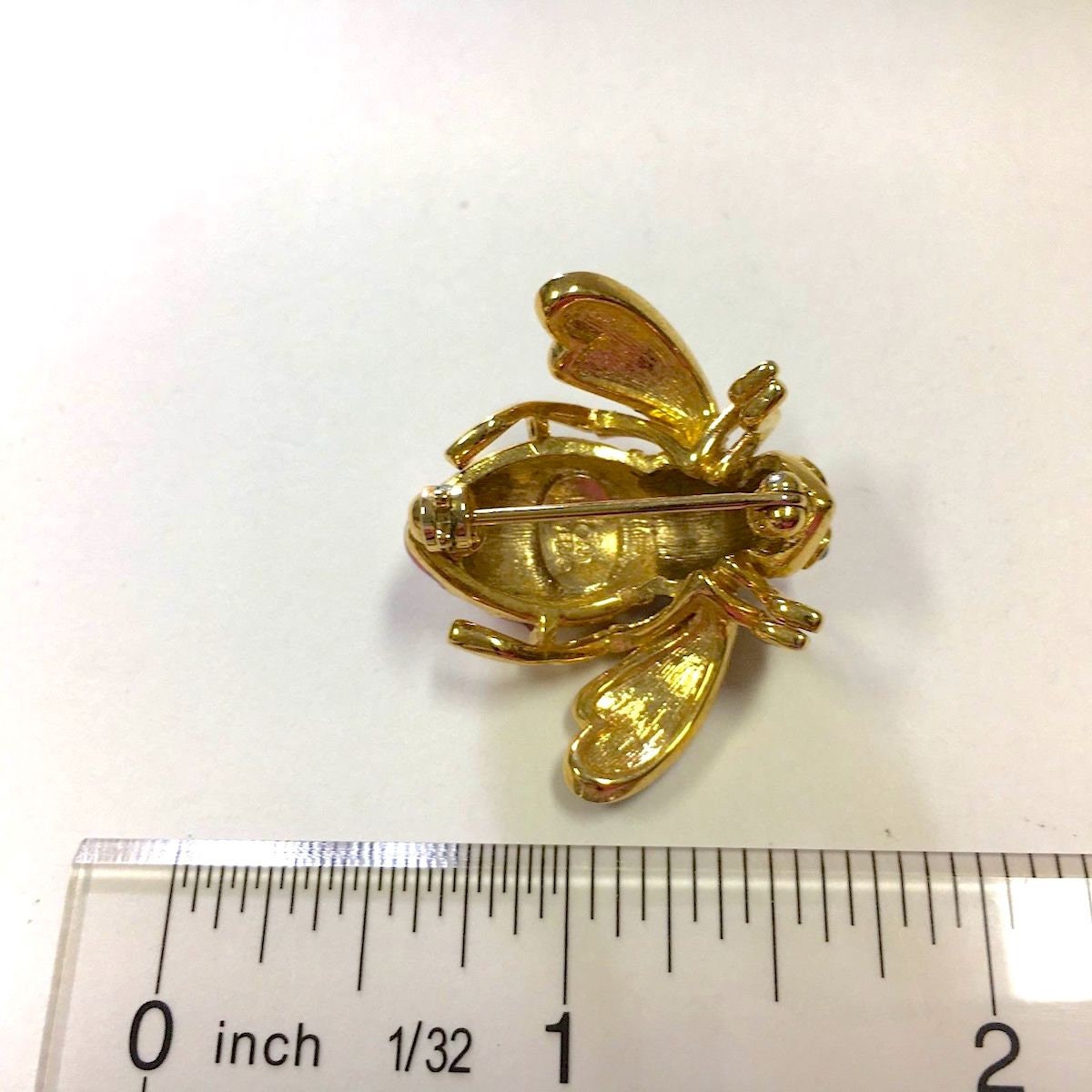 joan rivers 蜂の形 ブローチ ☆蜂ブローチ：ヒョウ柄・Joan Rivers ClassicsCollection