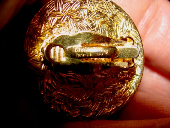 Authentic Classic GIVENCHY Signed Large Gold Tone… - image 5