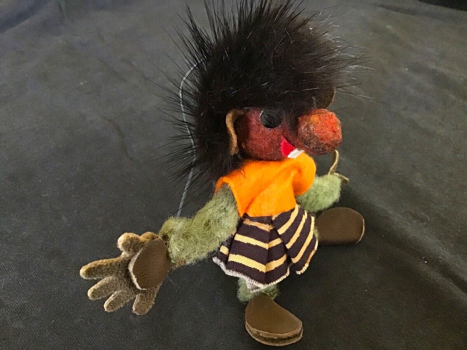 Rare ATELIER FAUNI Fantasia Finland Handmade Troll Nipi Faunitroll