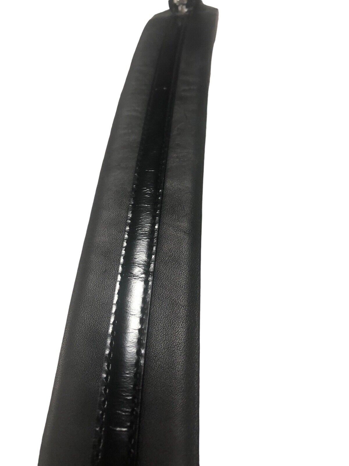 RALPH LAUREN COLLECTION Italy  Black wide Patent Leather Belt sz M Lauren Ralph Lauren Black Belts for Women for sale | eBay main image 2