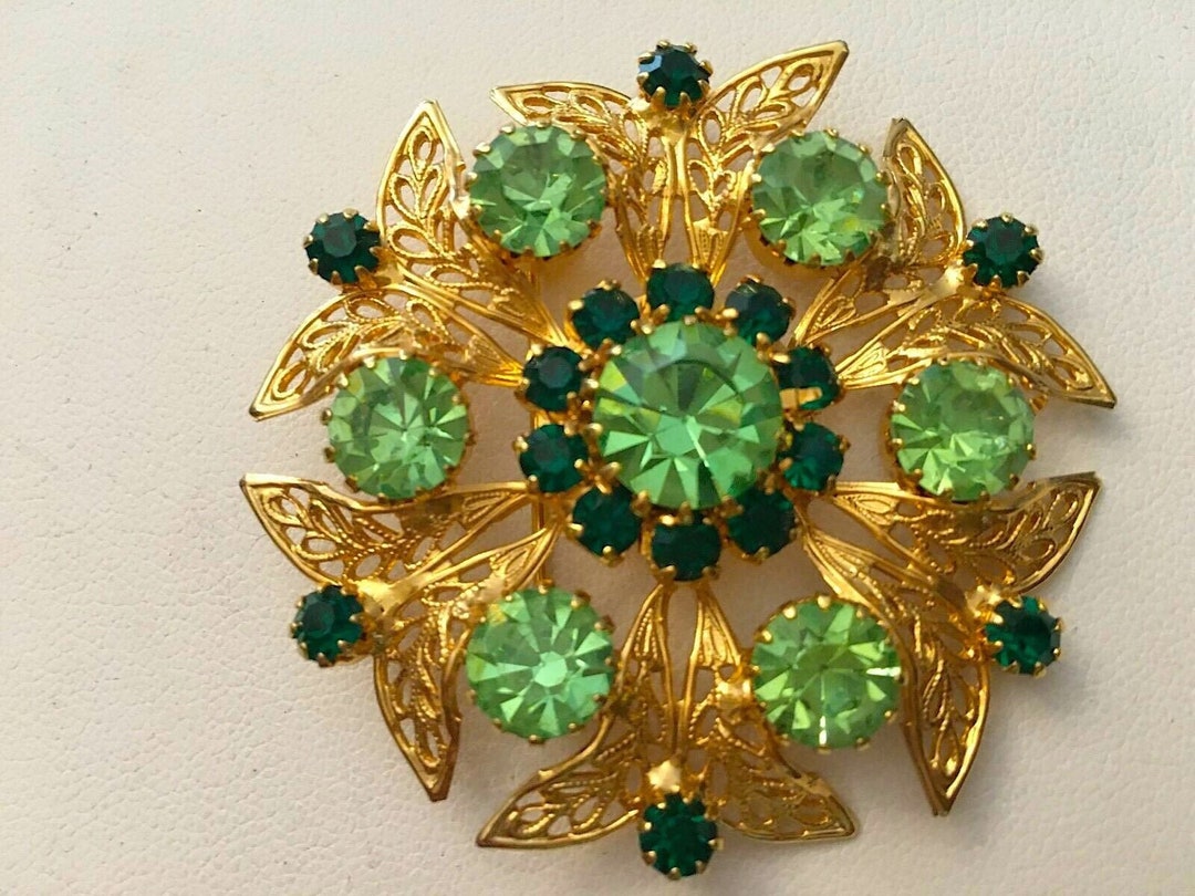 Vintage Signed Celebrity NY Designer Signed Gold Plated
