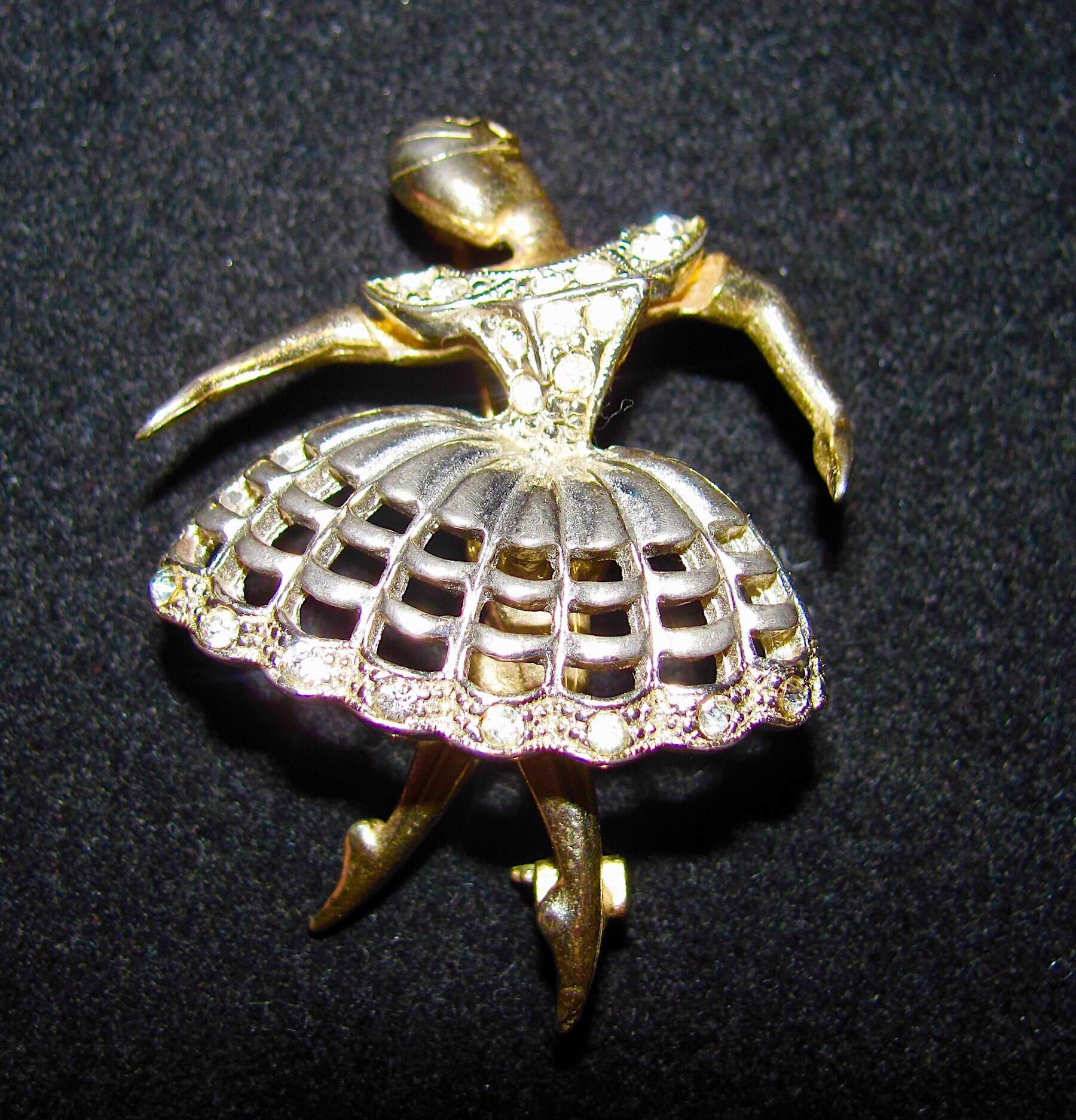 Rare 40s CORO CRAFT COROCRAFT Katz Signed Ballerina Dancer Rare 40s CORO CRAFT COROCRAFT Katz Signed Ballerina Dancer