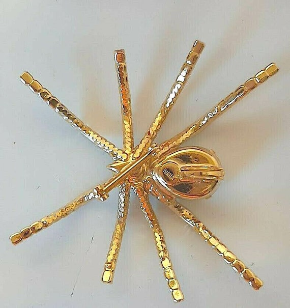 SALE! IVANA TRUMP High End Spider Brooch Pin Swar… - image 5