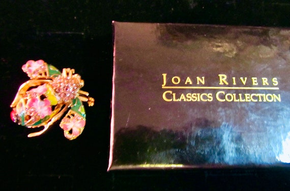 Adorable JOAN RIVERS Signed Pink Orchid Flowers P… - image 3