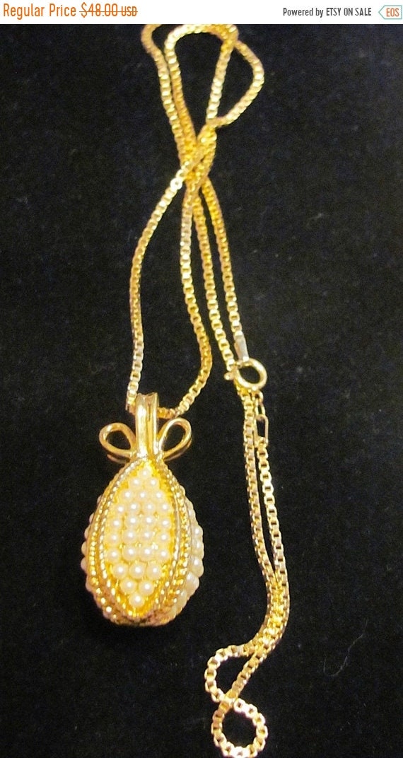 JOAN RIVERS Sterling Silver Box Chain Seed Pearl … - image 3