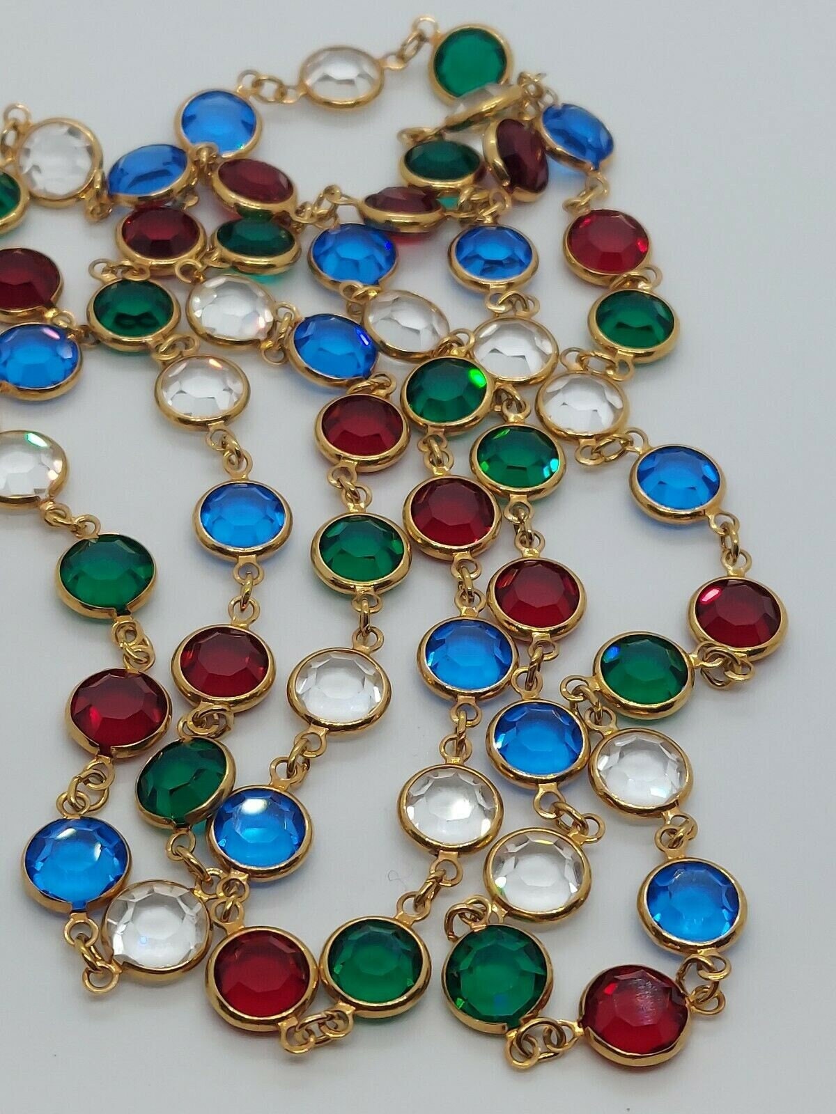 Stunning SWAROVSKI Bezel Set Multi Rich 