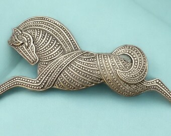 Rare Vintage JJ 1988 Signed JONETTE Large Egyptian Revival